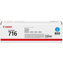 Toner Canon CRG-716C Cyan do drukarek (Oryginalny) [1.5k]