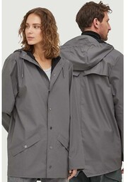 Rains kurtka przeciwdeszczowa 12010 Jackets kolor szary przejściowa