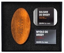 Zew - Zestaw zadbanego brodacza - kartacz, balsam