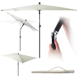 Parasol balkonowy Talaia beżowy 210x140cm