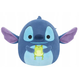 Squishmallows Miękka pluszak maskotka 25cm Stitch z żabą