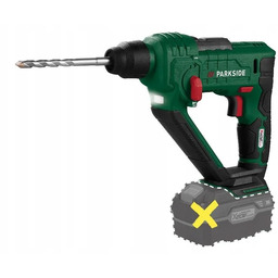 Młotowiertarka Wiertarka Udarowa Akumulatorowa Parkside Pabh 20-Li D4