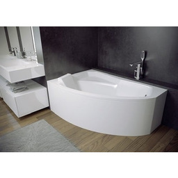 Wanna narożna 130 cm Lewa Rima Besco