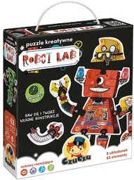 CzuCzu Puzzle kreatywne Robot Lab 3+