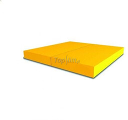 Wallbarz Składany materac dwuczęściowy pod drabinkę 100x100x10 cm