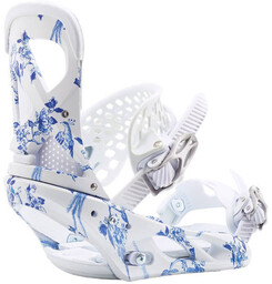 Burton, Wiązania snowbordowe, Lexa Flex Delft Blue, biały,