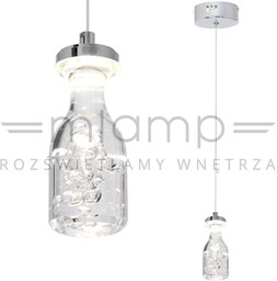 LAMPA wisząca BOTTLE ML431 Milagro zwis OPRAWA LED