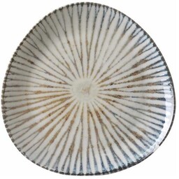 TALERZ TRÓJKĄTNY AMMONITE 19 cm PORCELANA FINE DINE