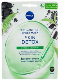 Nivea Skin Detox Serum Infused Sheet Mask maseczka