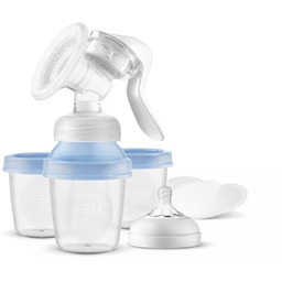 Philips Avent, Laktator ręczny, Natural Motion z Pojemnikami