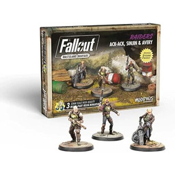 Fallout Wasteland Warfare Ack Ack, Sinjin & Avery