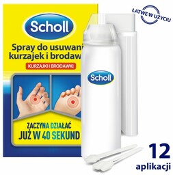 Scholl Spray Do Usuwania Kurzajek i Brodawek 80