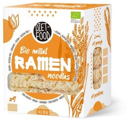 Bio makaron jaglany 100% - RAMEN 250g Diet-Food