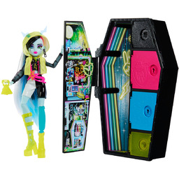 Monster High, Straszysekrety, Frankie Stein, neonowa, Seria 3