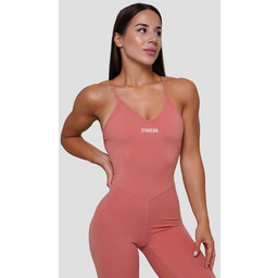 GymBeam Damski kombinezon do ćwiczeń FIT Salmon