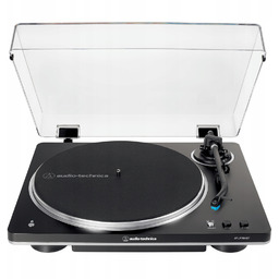 Audio-Technica AT-LP70XBT (Czarno-Srebrny) Automatyczny Bluetooth