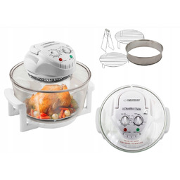 Kombiwar Halogenowy Konwekcyjny Piekarnik Termoobieg 1400W Akcesoria