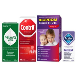 Zestaw Pelavo Med, 100 ml + Contril, 120