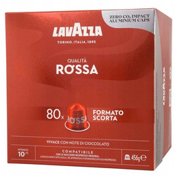 Kapsułki do Nespresso Lavazza Czerwone 80 szt Aluminiowe