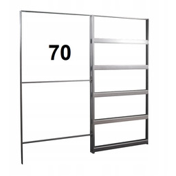 Kaseta do drzwi przesuwnych 70 cm Stark system