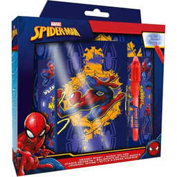 KIDS EUROSWAN Pamiętnik Marvel Spider-Man z magicznym długopisem