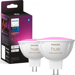 2x Żarówka Led GU5.3 MR16 6,3W 400lm 2000-6500K