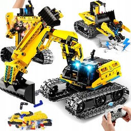 Programowalny Robot Konstrukcyjny Silnik 2.4GHZ Rc Zabawka Stem