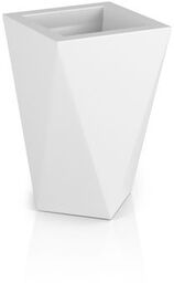 Designerska donica Vaso 59 cm biała