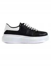 Czarne klasyczne buty sportowe damskie T.Sokolski 40