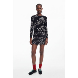 Desigual Mini spódnica z napisami