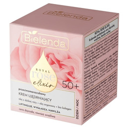 BIELENDA Royal Rose Elixir 50+ Przeciwzmarszczkowy krem ujędrniający