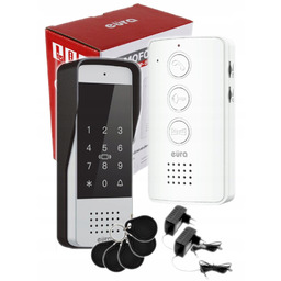 Domofon Bezsłuchawkowy Głośnomówiący Furtka Brama Eura Czytnik Szyfrator