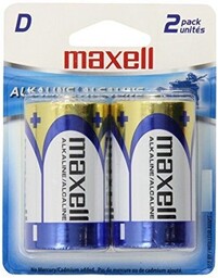 Maxell Bateria alkaliczna LR20, 2 szt.