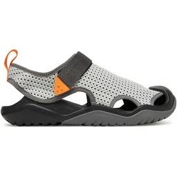 Sandały Crocs Swiftwater  Mesh Deck 211095 Szary