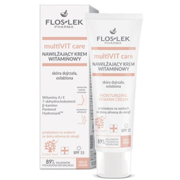 FLOSLEK PHARMA MultiVIT Care Nawilżający Krem witaminowy SPF15