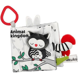 AKUKU Książeczka sensoryczna Animal Kingdom A0481