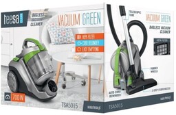 TEESA ODKURZACZ BEZWORKOWY TEESA VACUUM GREEN