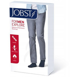JOBST FORMEN EXPLORE podkolanówki uciskowe CCL2 granatowy, rozmiar
