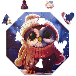 Puzzle drewniane Milliwood - Hi, I''m little