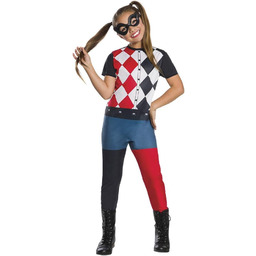 Rubies Kostium Harley Quinn dla dziewczynek 5-7 lat