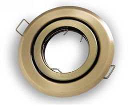 Oprawa okrągła ruchoma, tłoczona - patyna