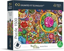 Trefl Prime - Puzzle UFT Blooming Paradise: World