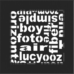 Kratka Wentylacyjna Kominkowa Abc 17X17 Czarna