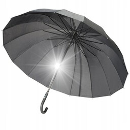 DUŻY PARASOL PRZECIWDESZCZOWY RZĄDOWY XXL DUŻY 16 DRUTÓW
