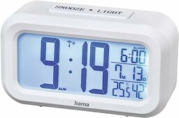 Hama Budzik radiowy "RC 660", biały
