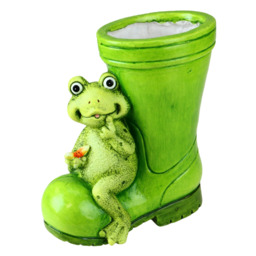 Figura ogrodowa osłonka żaba 30 x 17 x