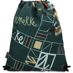 Anekke Zielony Worek Modny Plecak Damski