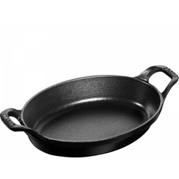 Staub Owalne Naczynie 21x15 Cm, Czarny