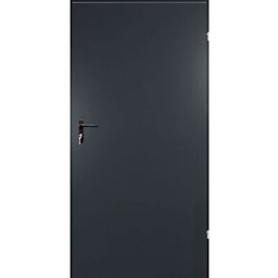Drzwi techniczne 80P antracyt prawe