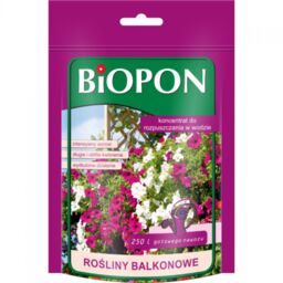 Biopon nawóz krystaliczny do kwiatów balkonowych i tarasowych